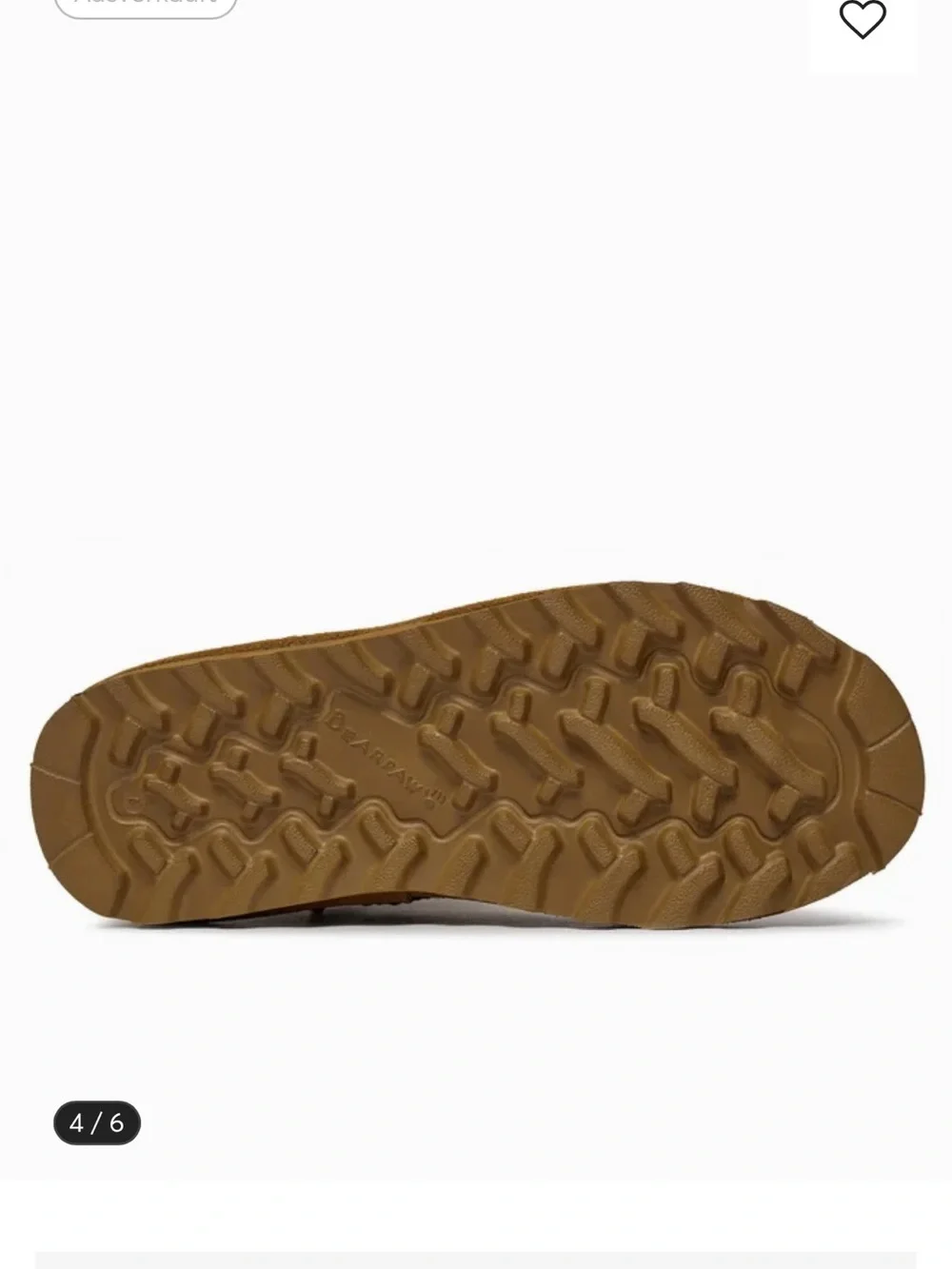 BearPaw Suede Ankle Boot in Chestnut Brown Sz 7